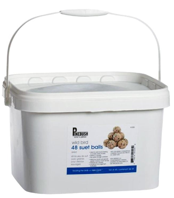 Pinebush Peanut Suet Balls - Pack of 48