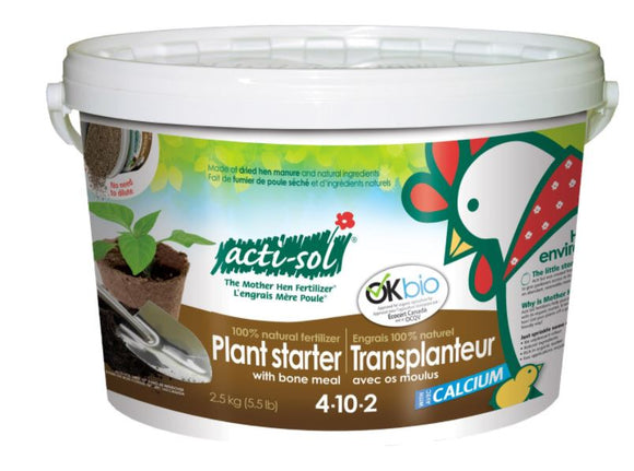 Plant Starter 4-10-2 w/ Bone Meal - Acti Sol